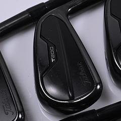 Titleist T200 Ltd Edition Black Irons / 4-PW+48° / Stiff Flex AMT Black S300 - Image 1