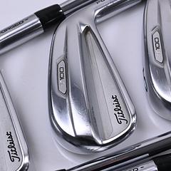 Titleist T100 2021 Irons / 3-PW+50° / Stiff Flex Project X LZ 120 Shafts - Image 1