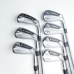 Used Callaway Apex CB and Apex Pro 24 Combo Iron Set / 4 - PW / X-Stiff Flex - Image 2