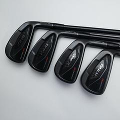 Used Cobra King Forged Tec Black Iron Set / 4 - PW / Regular Flex - Image 4