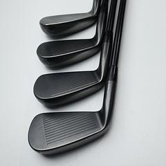 Used Cobra King Forged Tec Black Iron Set / 4 - PW / Regular Flex - Image 9