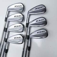 Used Cobra King Forged Tec One Length 2019 Iron Set / 5 - PW + GW / Regular / LH - Image 2