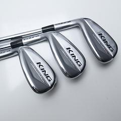 Used Cobra King Forged Tec One Length 2019 Iron Set / 5 - PW + GW / Regular / LH - Image 3