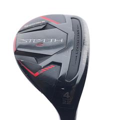 Used TaylorMade Stealth 2 4 Hybrid / 22 Degrees / Stiff Flex - Image 10