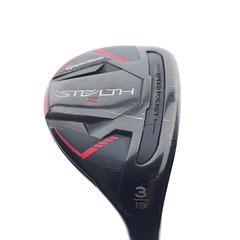 Used TaylorMade Stealth 2 3 Hybrid / 19 Degrees / Stiff Flex - Image 2