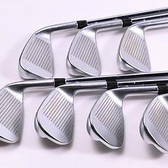 Left Hand Ping i210 Irons / 5-PW+GW / Black Dot / Regular Flex Shimada Nine9 - Image 3
