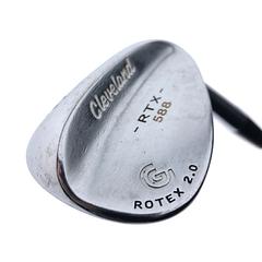 Used Cleveland 588 RTX Satin Chrome Gap Wedge / 52.0 Degrees / Wedge Flex - Image 2