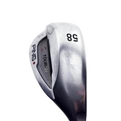 Used Ping Tour-W Brushed Silver Lob Wedge / 58.0 Degrees - Image 3