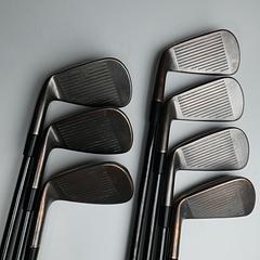 Used TaylorMade P790 Aged Copper Iron Set / 4 - PW / Stiff Flex - Image 5