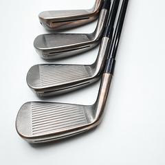 Used TaylorMade P790 Aged Copper Iron Set / 4 - PW / Stiff Flex - Image 9