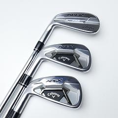Used Callaway Apex & Apex Pro Combo Iron Set / 5 - PW / Stiff Flex / Left-Handed - Image 4
