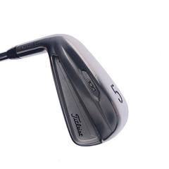 Used Titleist T100 2021 5 Iron / 27.0 Degrees / Stiff Flex / Left-Handed - Image 2