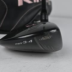 Ladies Cobra King F9 #3-4 Wood / 18.5 Degree / Ladies Flex Atmos Pink 55 Shaft - Image 3