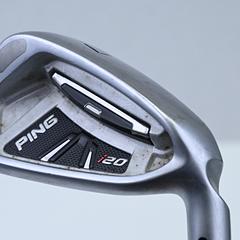 Ping i20 #7 Iron / Black Dot / Regular Flex Ping CFS Steel Shaft - Image 1
