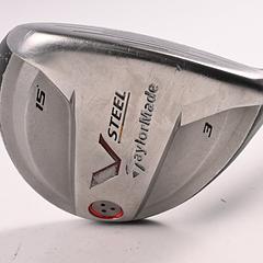 Taylormade V-Steel #3 Wood / 15 Degree / Stiff Flex Taylormade 65 Shaft - Image 8