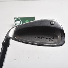 Left Hand Wilson Deep Red #8 Iron / 39 Degree / Stiff Flex Steel Shaft - Image 1