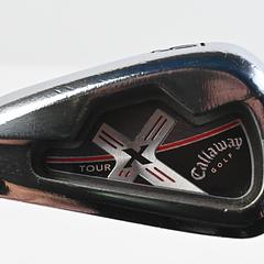 Left Hand Callaway X-Tour #6 Iron / Stiff Flex Dynamic Gold S300 Steel Shaft - Image 1